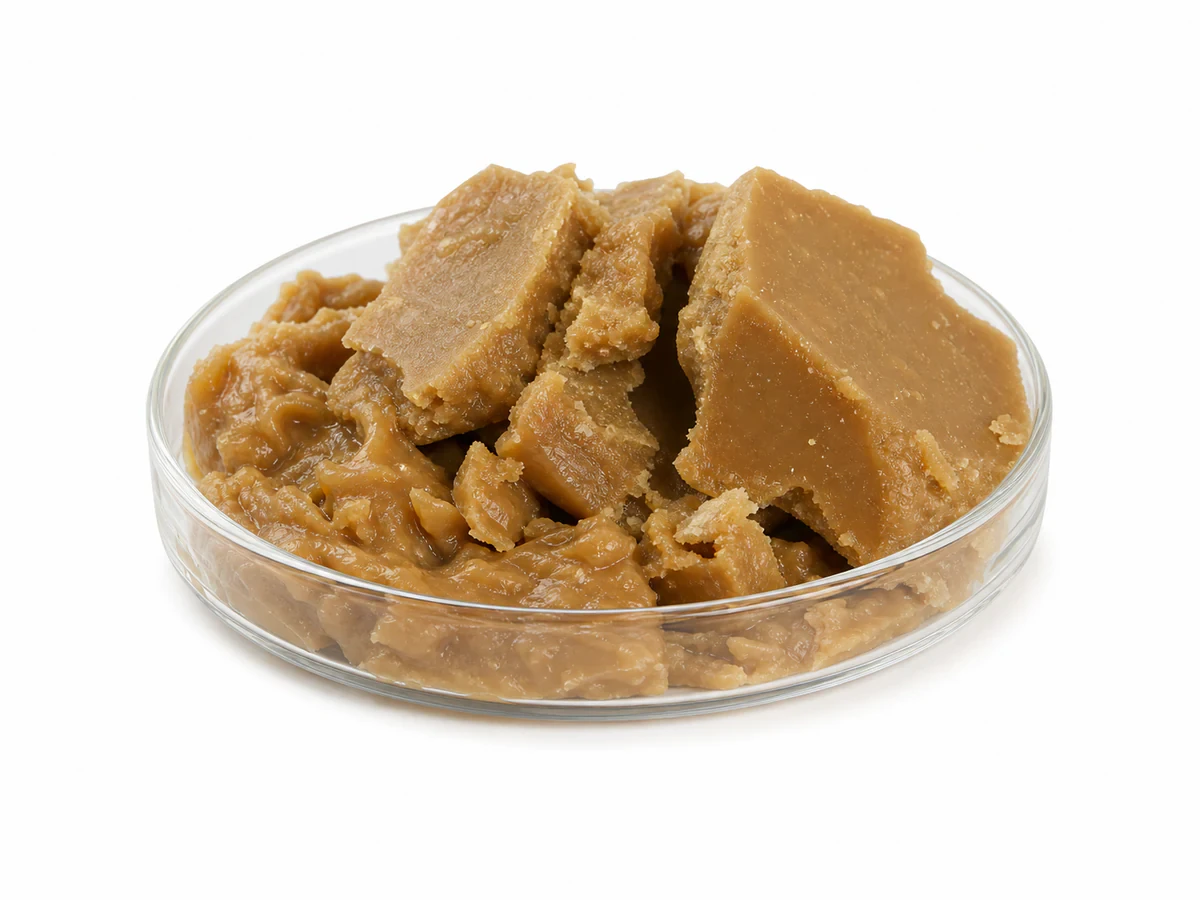 Light brown waxy solid palm fatty acid distillate (PFAD)